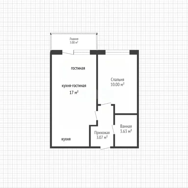 1-к кв. Адыгея, Тахтамукайский район, Старобжегокайское с/пос, Новая ... - Фото 2