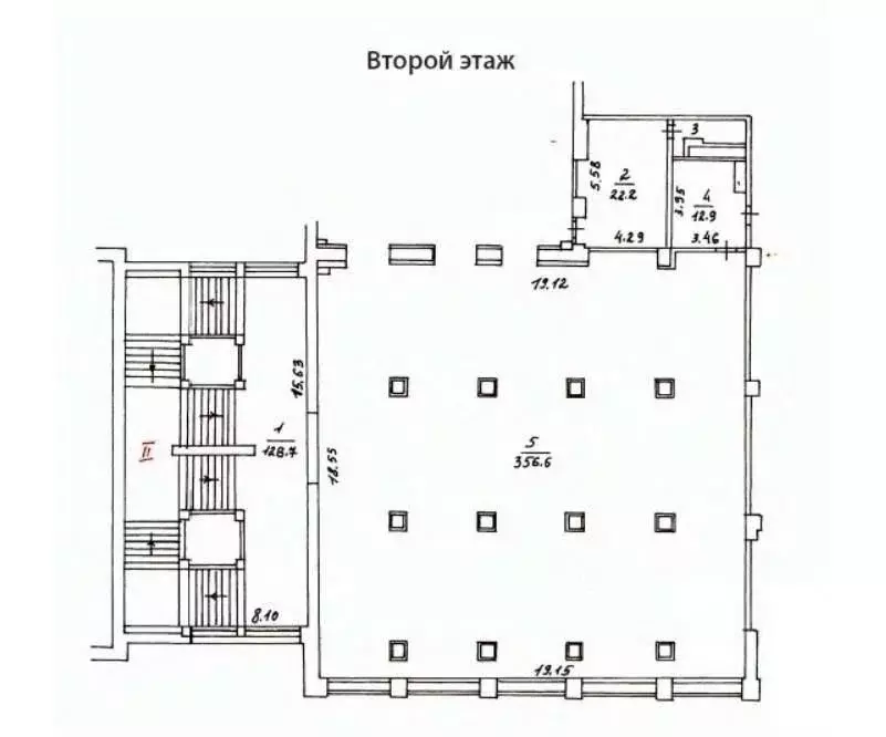 Помещение свободного назначения в Москва Кутузовский просп., 36А (645 ... - Фото 1