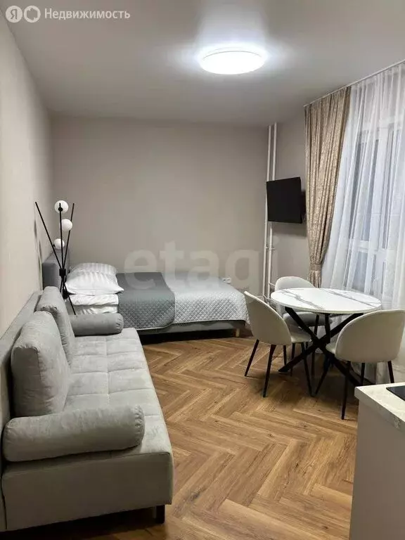 Квартира-студия: посёлок городского типа Шерегеш, улица Гагарина, 51/3 ... - Фото 1