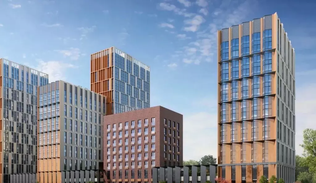 2-к кв. Татарстан, Казань Бухарская ул., 5 (46.26 м) - Фото 1