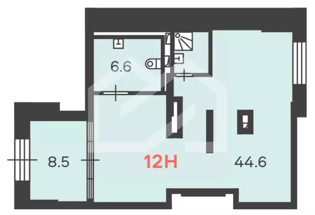 Помещение свободного назначения в Москва Алтуфьевское ш., 53к1 (62 м) - Фото 2