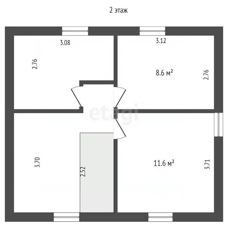 Дом в Вологодская область, д. Родионцево, Родионцево садовое ... - Фото 1