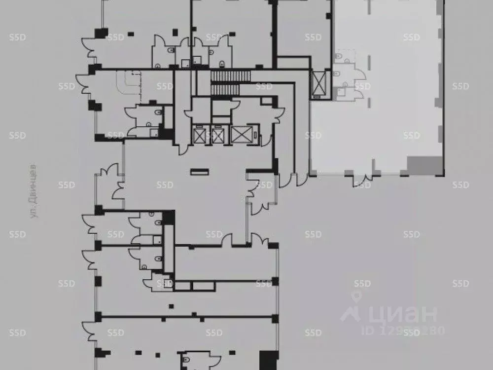 Помещение свободного назначения в Москва Полковая ул., 1 (200 м) - Фото 2