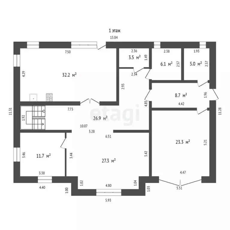 Дом в Свердловская область, Тавда ул. 9 Января (259 м) - Фото 1
