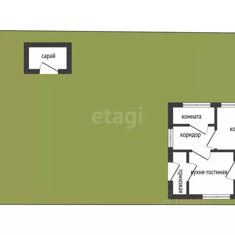 Дом в Смоленская область, Смоленск Чуриловский пер., 9 (41 м) - Фото 2