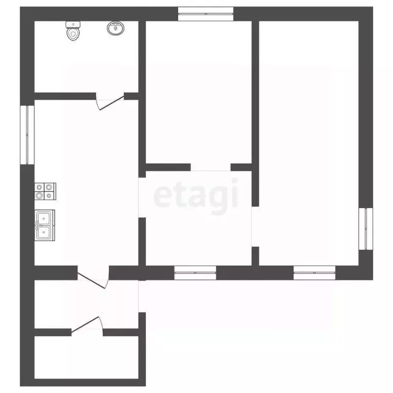 Дом в Челябинская область, Копейск ул. Ломоносова, 94 (40 м) - Фото 2
