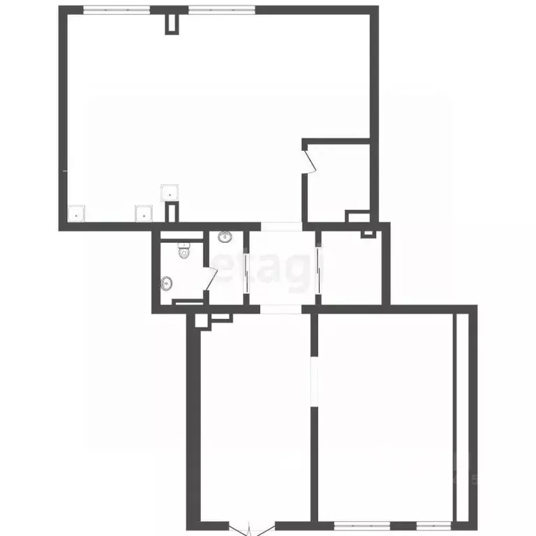 Помещение свободного назначения в Москва ул. Малое Понизовье, 4 (113 ... - Фото 2