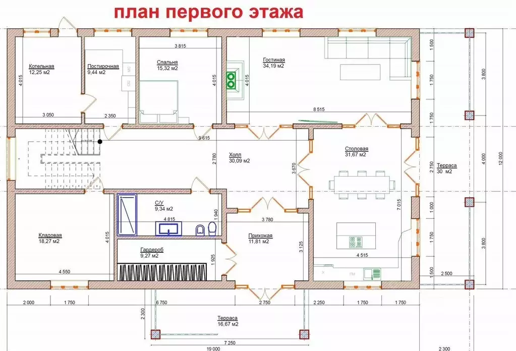 Дом в Ленинградская область, Гатчинский муниципальный округ, пос. ... - Фото 2