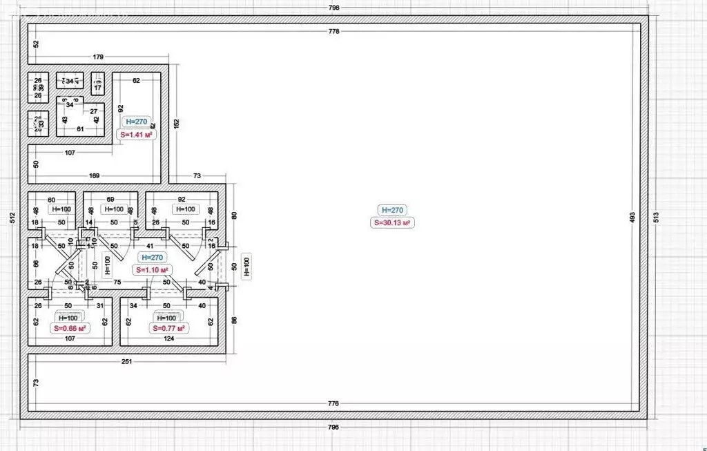 Дом в Назрань, улица 011-я Линия (130 м) - Фото 1