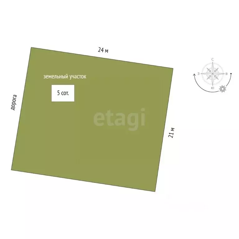 Участок в Ростовская область, Аксайский район, Старочеркасское с/пос, ... - Фото 2