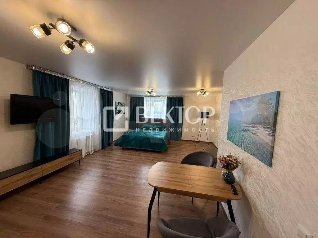 Квартира-студия, 52 м, 1/5 эт. - Фото 1