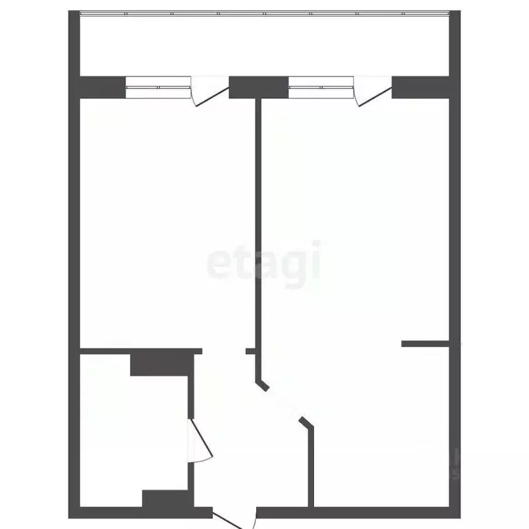 2-к кв. Красноярский край, Красноярск ул. Алексеева, 107 (65.5 м) - Фото 2