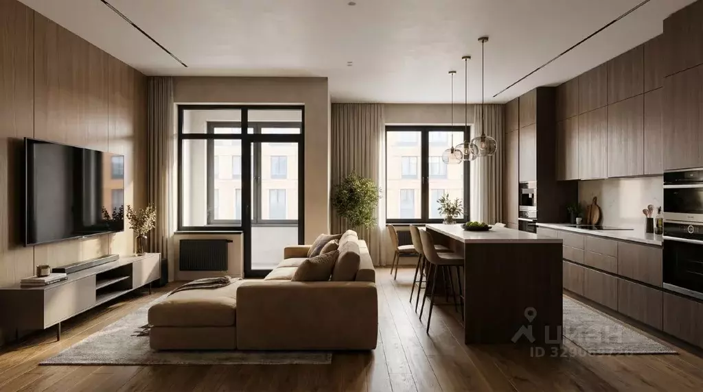 3-к кв. Москва Ленинградский просп., 29к3 (83.0 м) - Фото 1