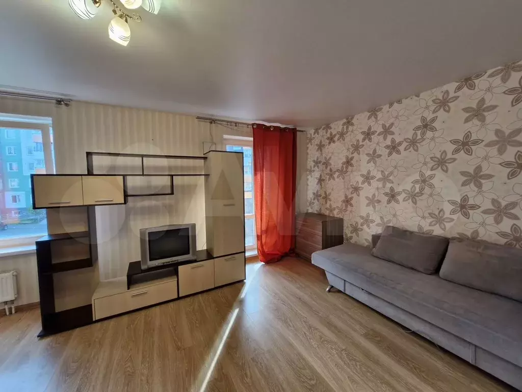 1-к. квартира, 36,5 м, 2/5 эт. - Фото 0