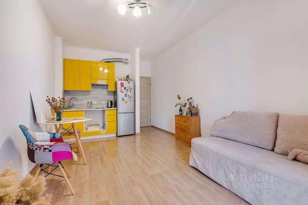 Студия Санкт-Петербург ул. Адмирала Черокова, 22 (24.0 м) - Фото 0