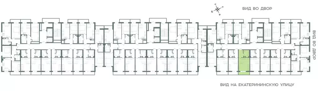 Квартира-студия: Мурино, Екатерининская улица, 11 (23.2 м) - Фото 1