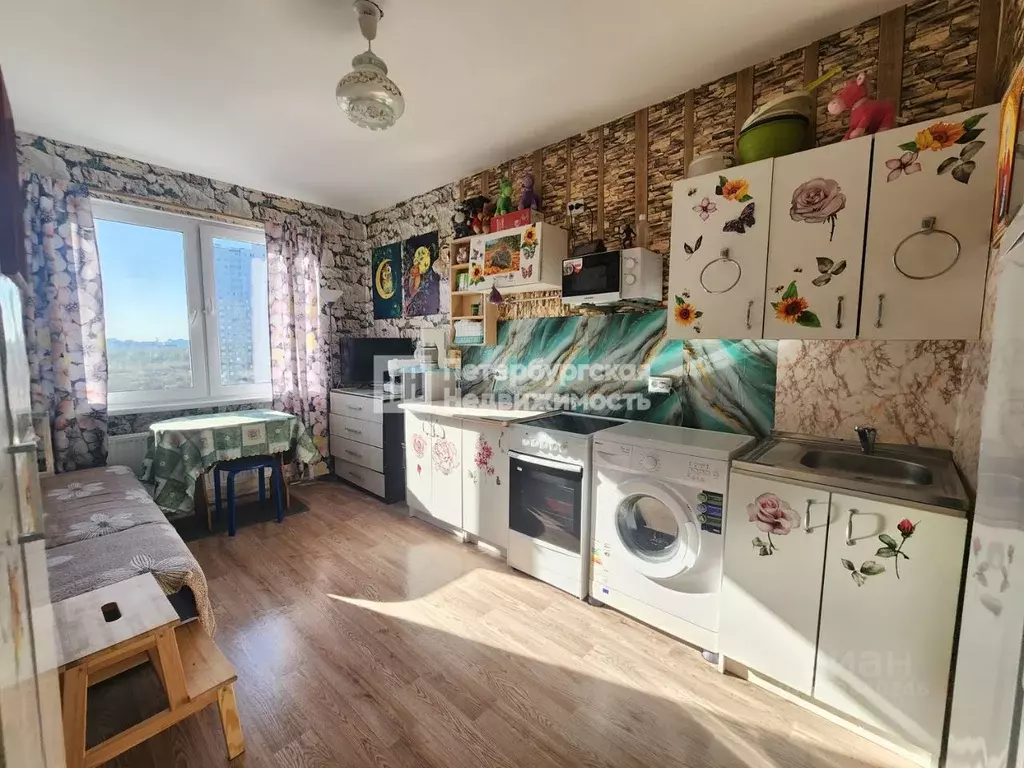 1-к кв. Санкт-Петербург дор. Муринская, 8к2 (29.7 м) - Фото 1