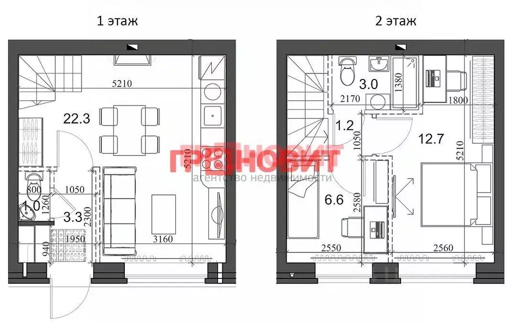 Таунхаус в Новосибирская область, Новосибирский район, Мичуринский ... - Фото 1