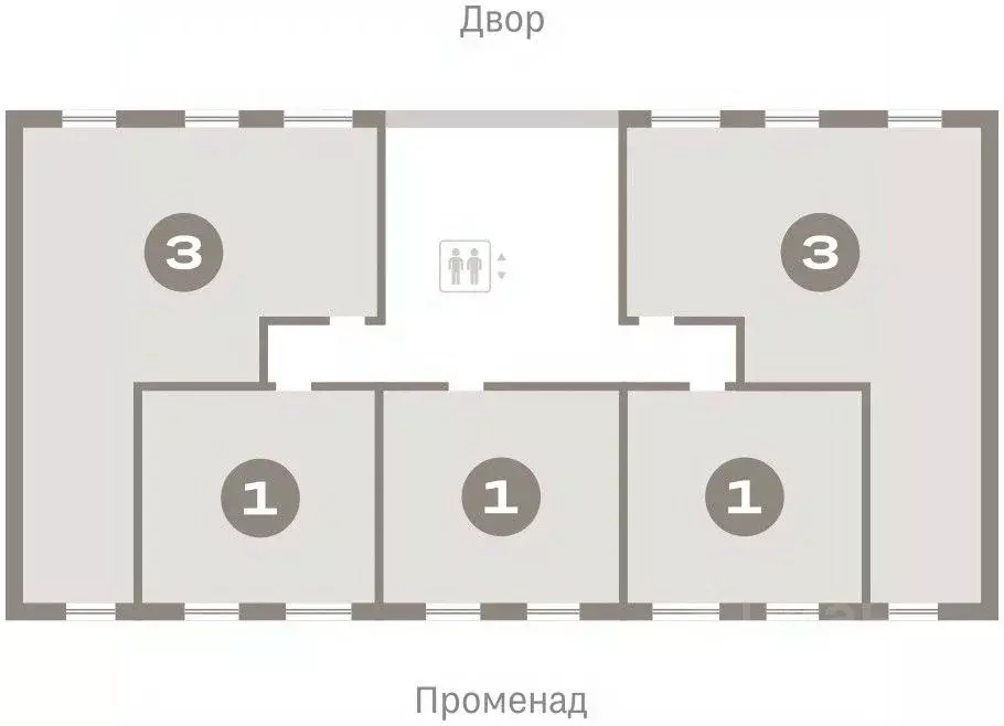 3-к кв. Омская область, Омск  (85.16 м) - Фото 1