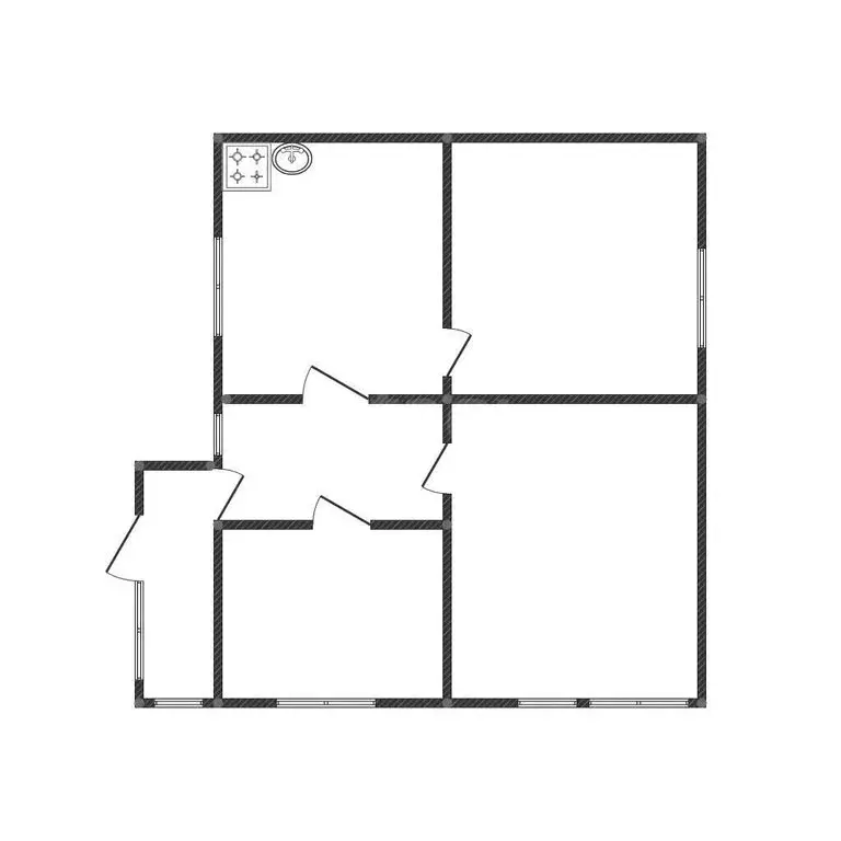 Дом в село Медное, Советская улица (55.4 м) - Фото 1