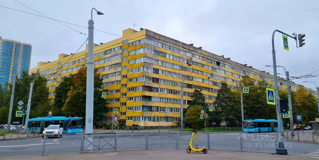 1-к кв. Санкт-Петербург ул. Композиторов, 33/5 (30.6 м) - Фото 0