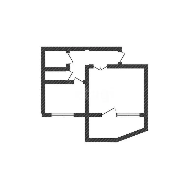 1-комнатная квартира: Салават, улица Бекетова, 38 (38.8 м) - Фото 1