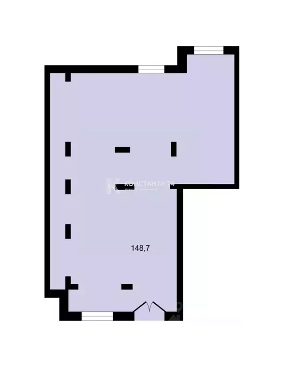 Помещение свободного назначения в Челябинская область, Челябинск ул. ... - Фото 2