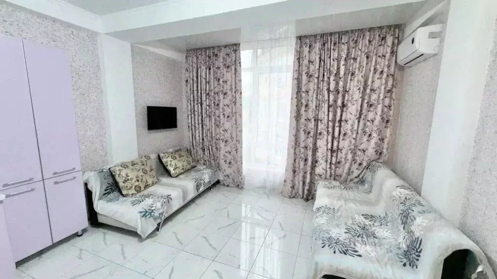 1-к кв. Краснодарский край, Сочи Мамайка мкр, ул. Крымская, 65Б (30.0 ... - Фото 0