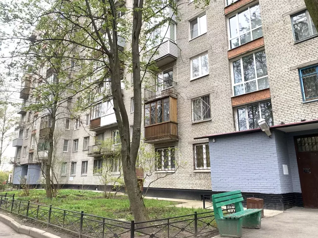 1-к кв. Санкт-Петербург ул. Лени Голикова, 62 (34.5 м) - Фото 0