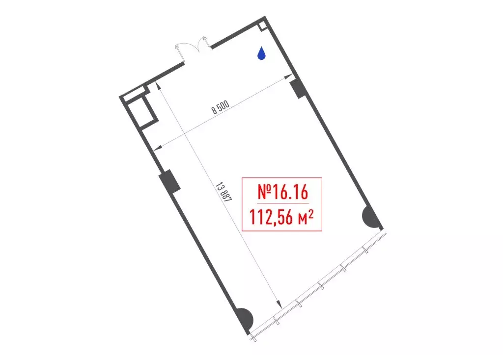 Офис (112.56 м) - Фото 1