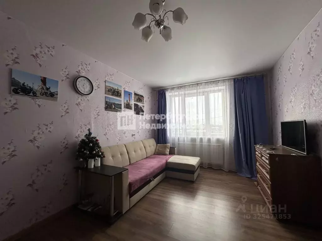 1-к кв. Санкт-Петербург ул. Передовиков, 33К1 (33.8 м) - Фото 1