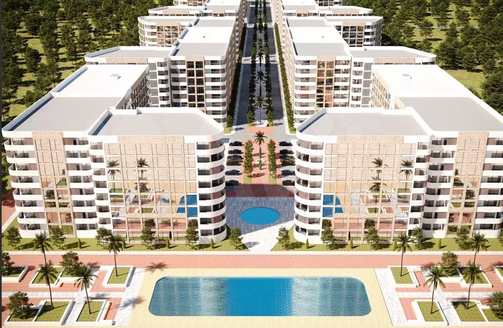 Апартаменты-студия, 32,4 м, 4/8 эт. - Фото 0