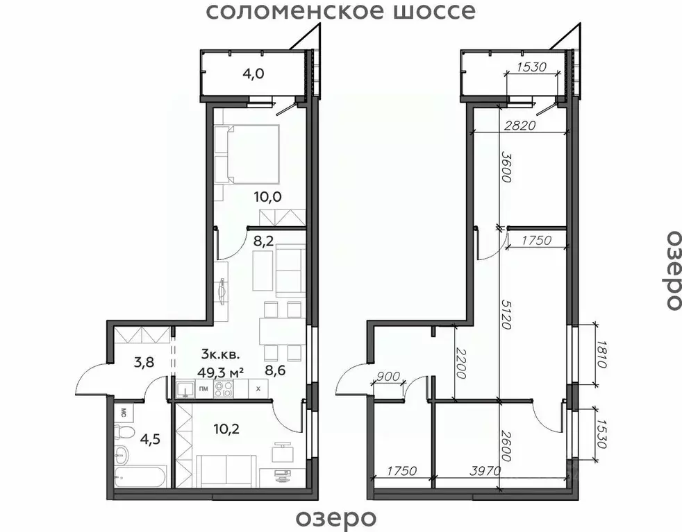 3-к кв. Карелия, Петрозаводск Район Северная промзона, Вороний Наволок ... - Фото 0