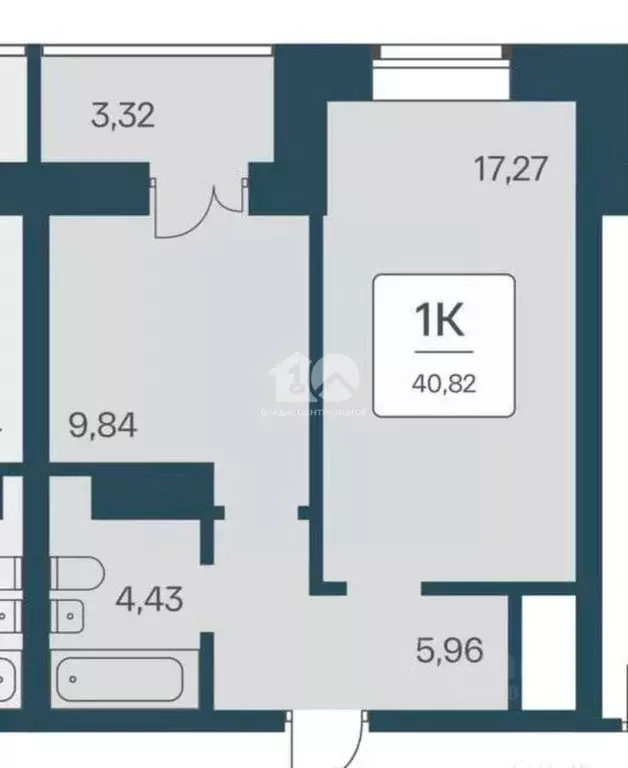 1-к кв. Новосибирская область, Новосибирск Ипподромская ул., 12 (37.2 ... - Фото 2