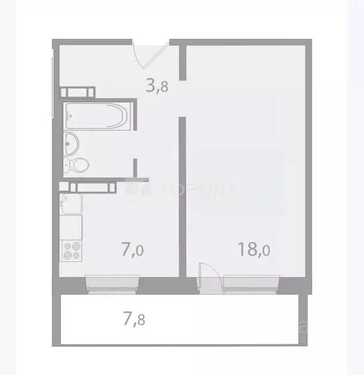 1-к кв. Томская область, Томск Черемошники мкр, пер. Целинный, 29 ... - Фото 2