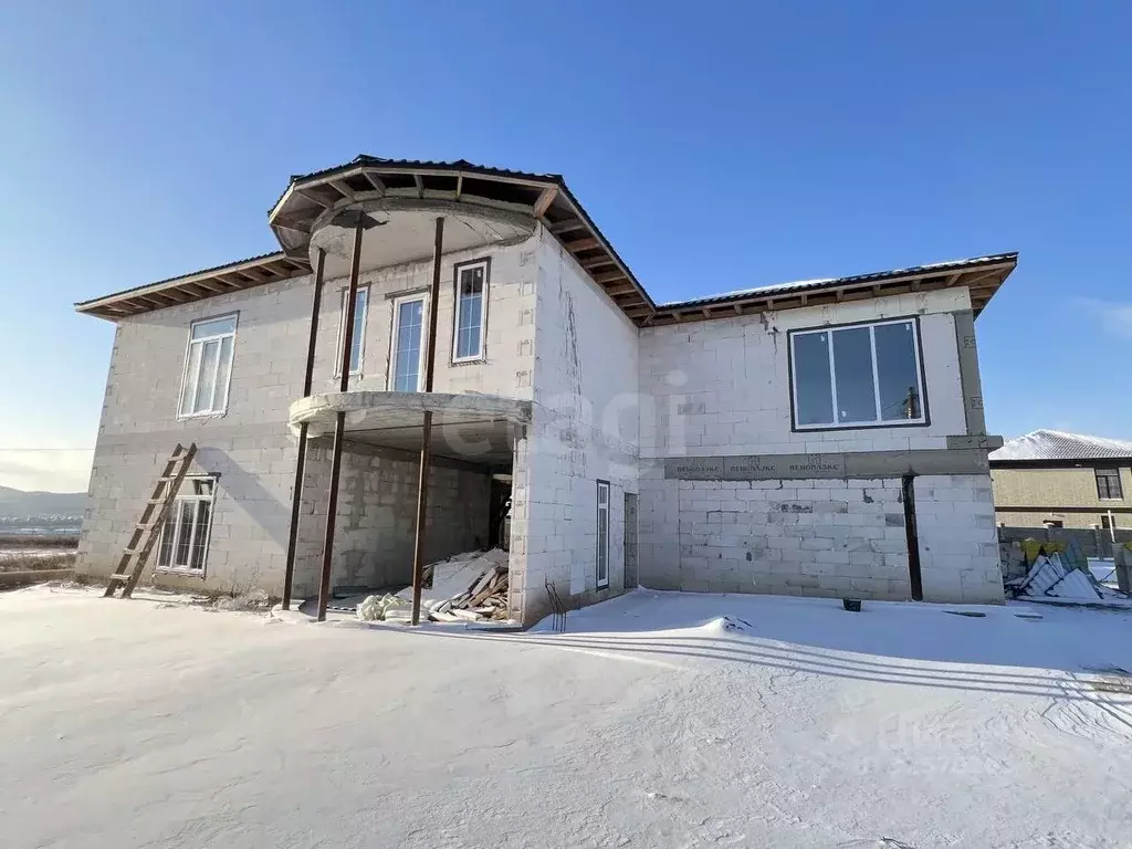 Дом в Красноярский край, Красноярск городской округ, с. Дрокино ул. ... - Фото 1