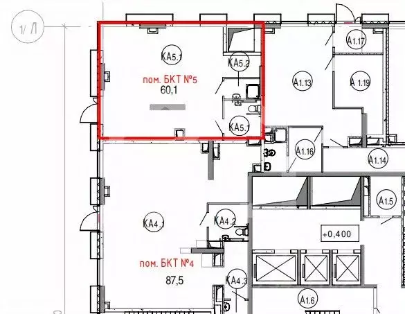 Помещение свободного назначения в Москва Летниковская ул., 10С3 (60 м) - Фото 2
