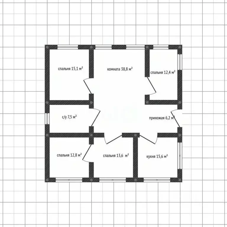 Дом в Краснодарский край, Мостовской пгт ул. Победы 1812 года (123 м) - Фото 2