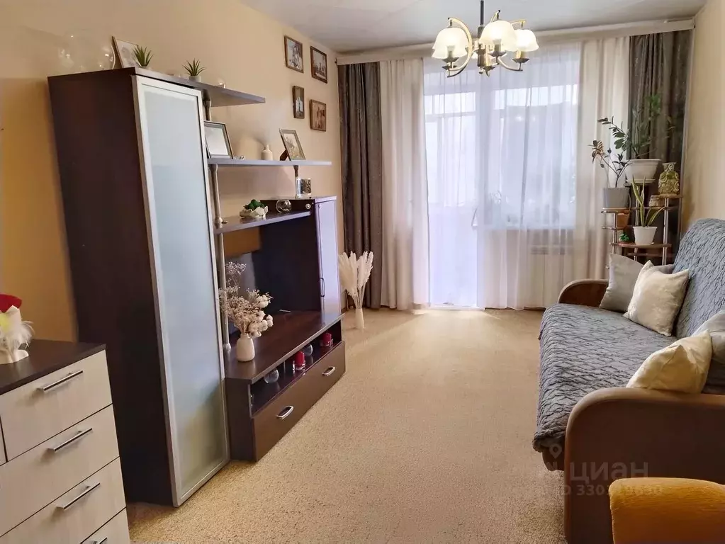 2-к кв. Липецкая область, Липецк 9-й мкр, 23 (48.0 м) - Фото 1