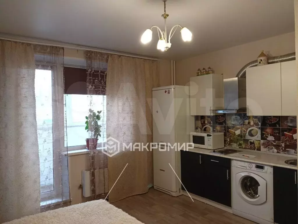 Квартира-студия, 28,6 м, 2/10 эт. - Фото 1