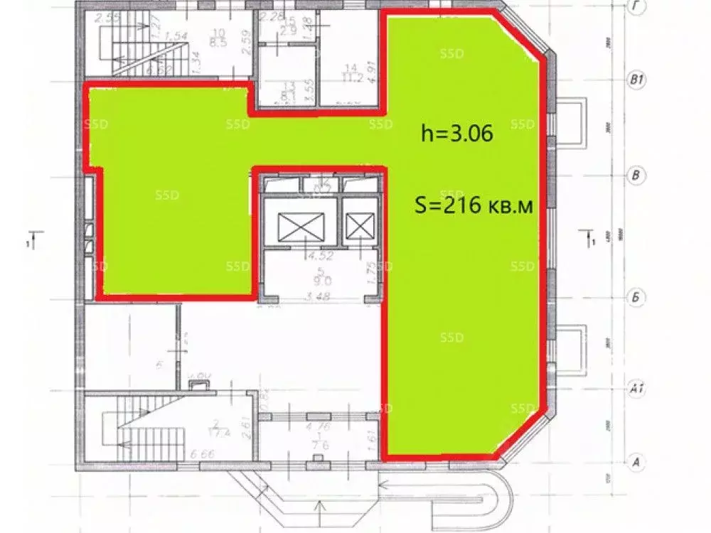 Помещение свободного назначения в Московская область, Красногорск ул. ... - Фото 2