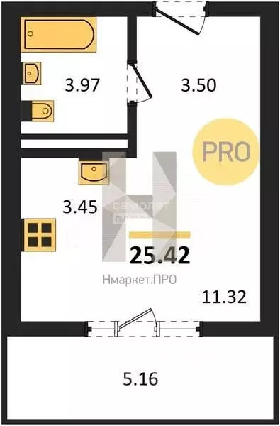 Студия Челябинская область, Челябинский городской округ, пос. ... - Фото 2