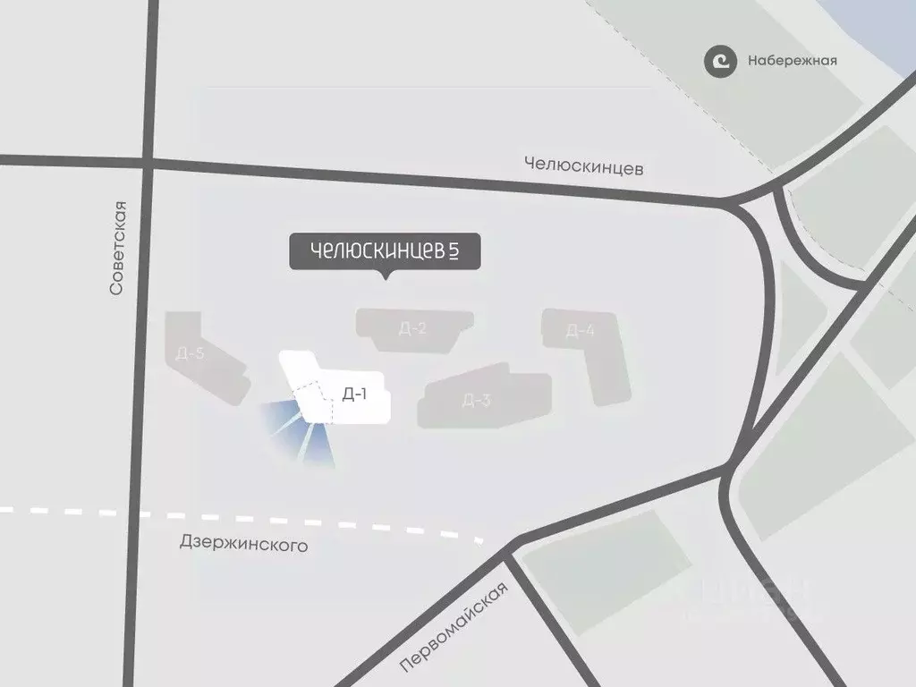 3-к кв. Тюменская область, Тюмень Челюскинцев 5 жилой комплекс (89.5 ... - Фото 2