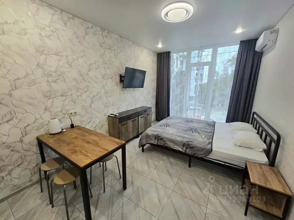 1-к кв. Краснодарский край, Сочи Адлер жилрайон, ул. Белых Акаций, 48А ... - Фото 1