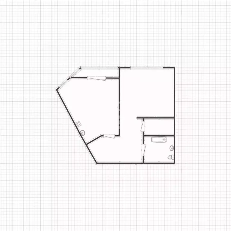1-к кв. Липецкая область, Липецк ул. Е.И. Замятина, 4Г (42.3 м) - Фото 2