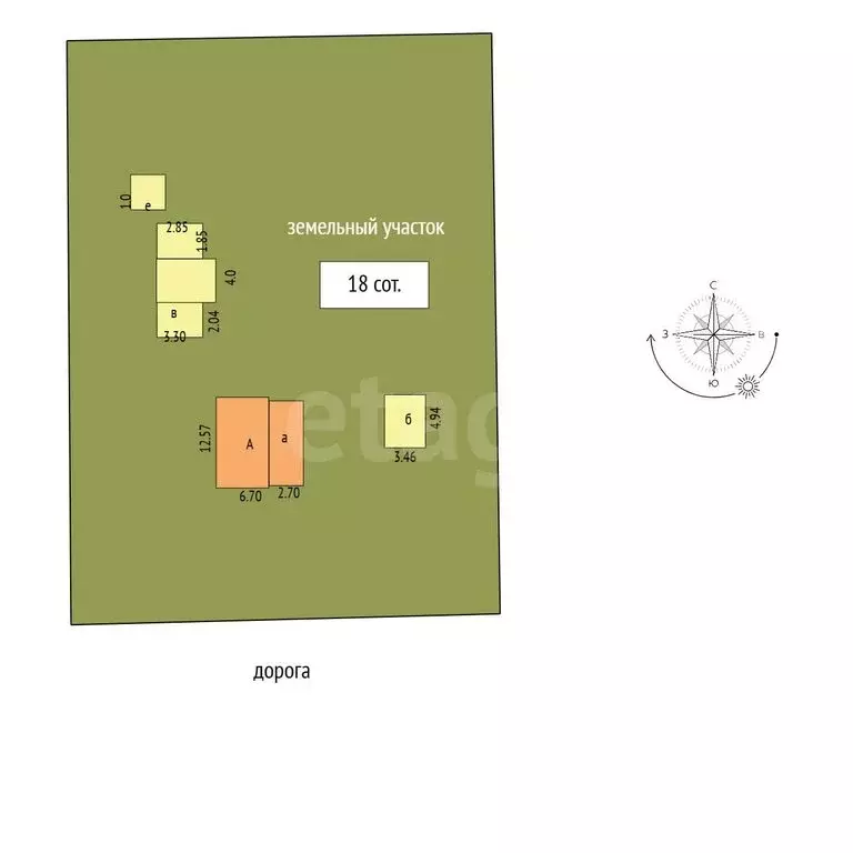 Дом в Абрикосовка, Садовая улица, 1 (91.3 м) - Фото 2