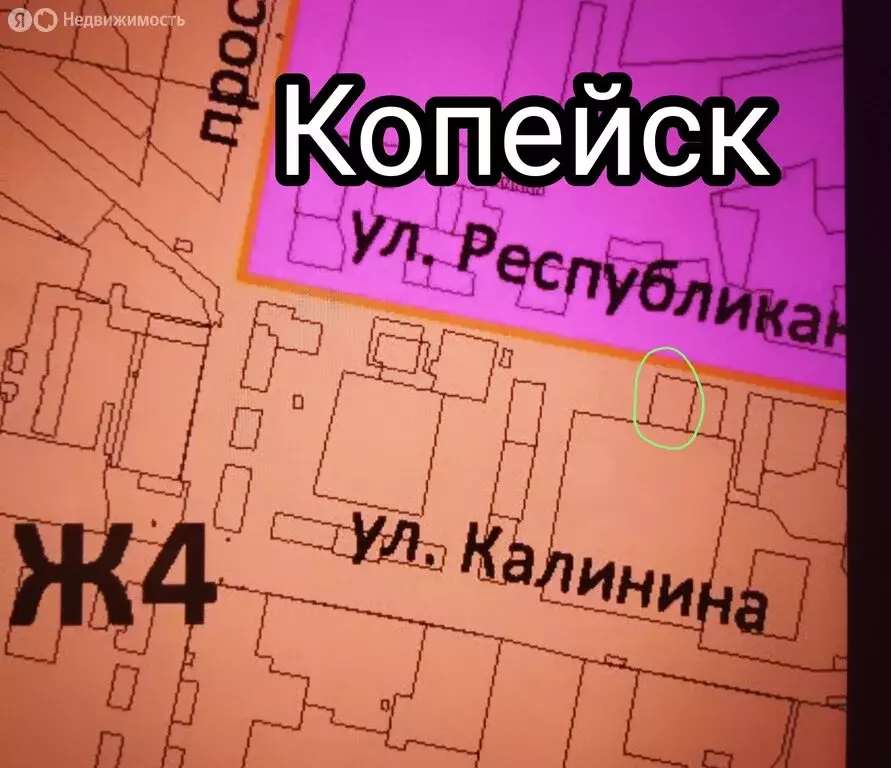 Участок в Копейск, Республиканская улица, 9 (8 м) - Фото 1