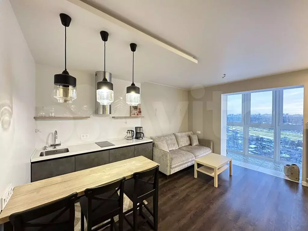 Квартира-студия, 28 м, 18/25 эт. - Фото 1