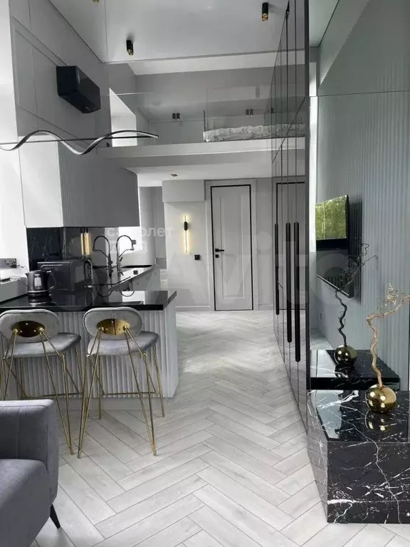 Апартаменты-студия, 40 м, 3/7 эт. - Фото 1