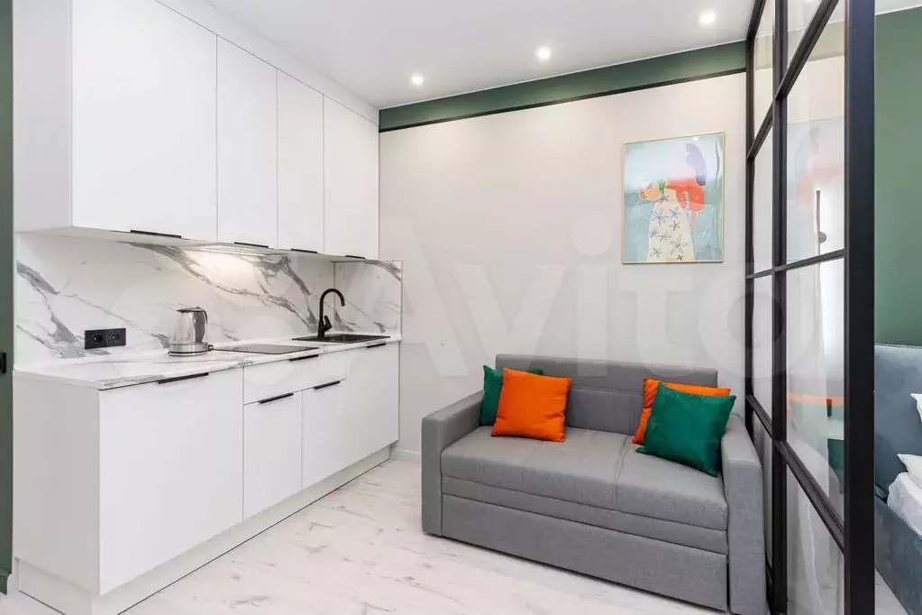 Квартира-студия, 31 м, 2/12 эт. - Фото 0